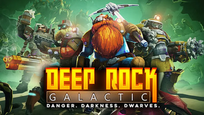Jaquette de Deep Rock Galactic