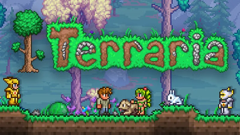 Jaquette de Terraria